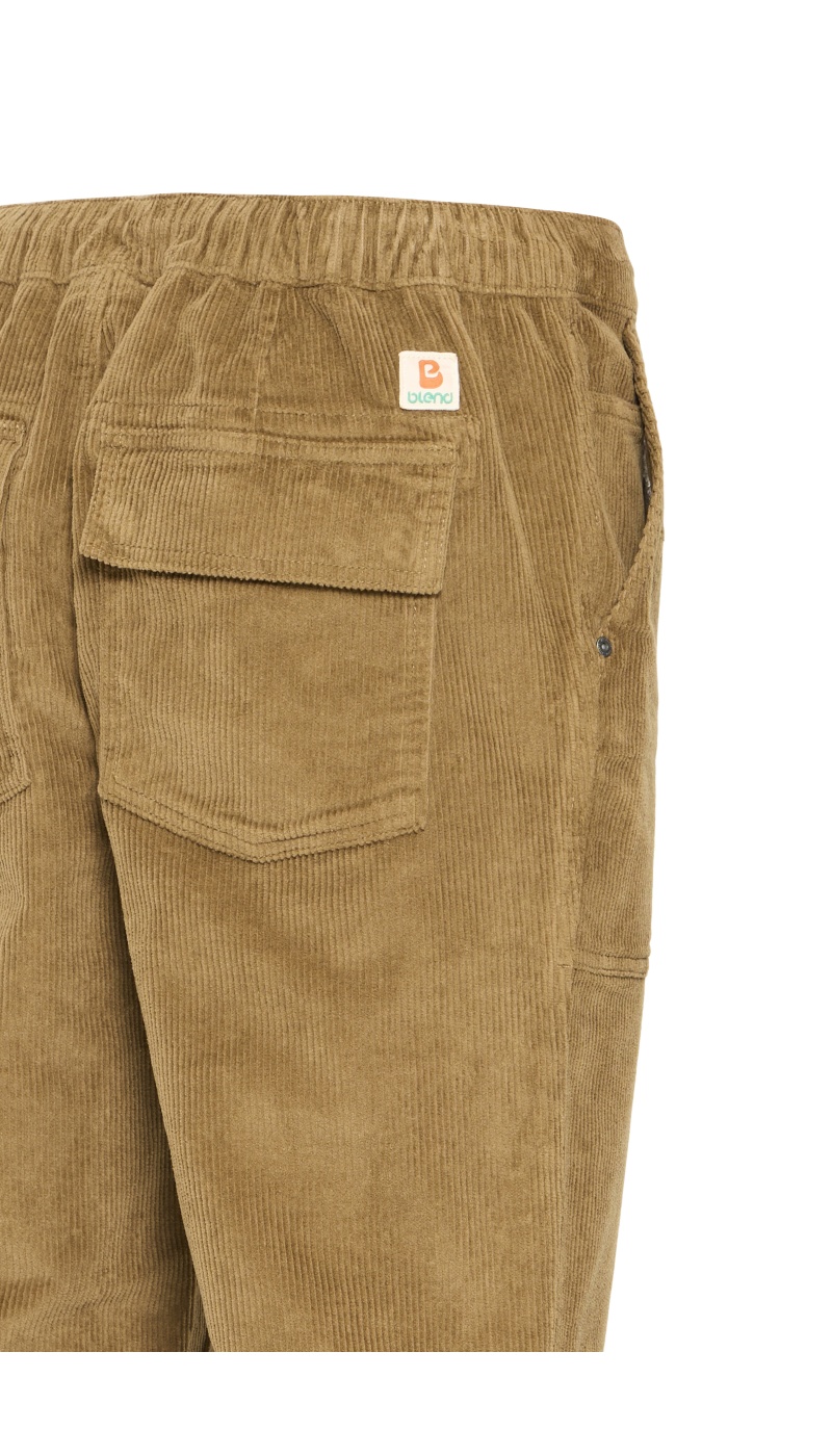Pantalon Côtelé Camel BHNORTHMOOD BLEND - 3 | UOMINI